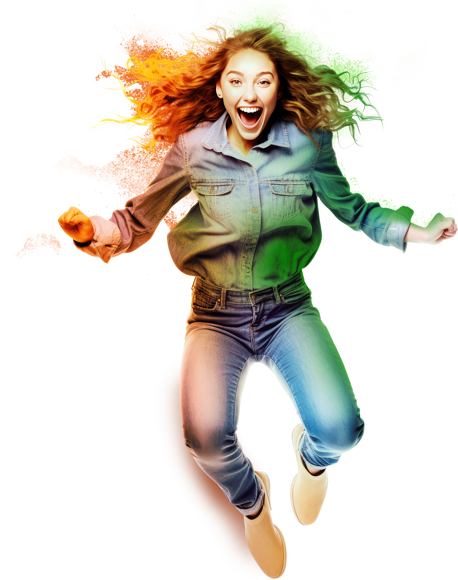 podskakujaca kobieta